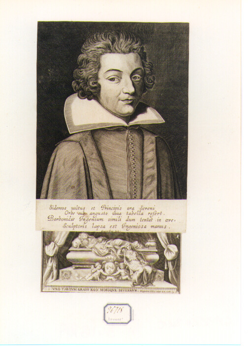 ritratto d'uomo (stampa) di De Isaac Jaspar (prima metà sec. XVIII)