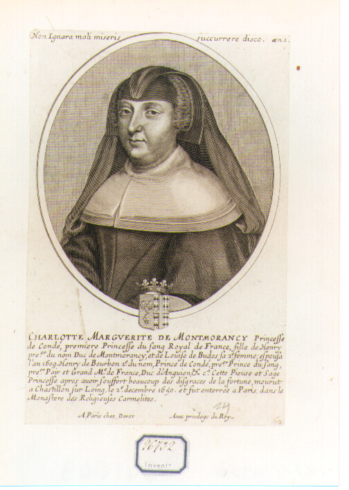 ritratto di donna (stampa) di Daret Pierre (CERCHIA) (sec. XVII)