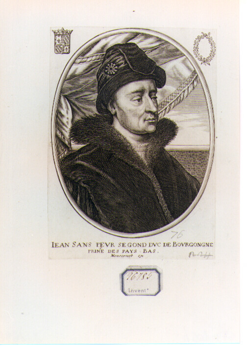 ritratto d'uomo (stampa) di Moncornet Balthasar (CERCHIA) (sec. XVII)