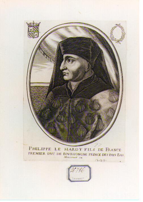 ritratto d'uomo (stampa) di Moncornet Balthasar (CERCHIA) (sec. XVII)