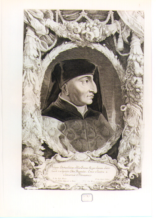 ritratto d'uomo (stampa) di Van Eyck Jan, Van Sompel Pieter, Soutman Pieter Claesz (sec. XVII)