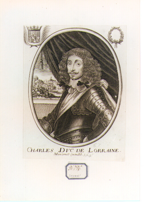 ritratto d'uomo (stampa) di Moncornet Balthasar (CERCHIA) (sec. XVII)