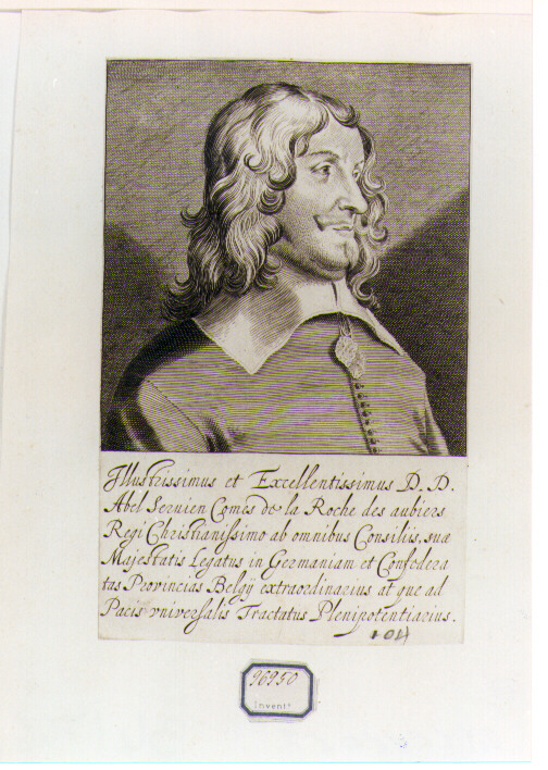 ritratto d'uomo (stampa) - ambito fiammingo (sec. XVII)