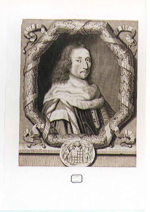 ritratto d'uomo (stampa) di Lochon René (sec. XVII)