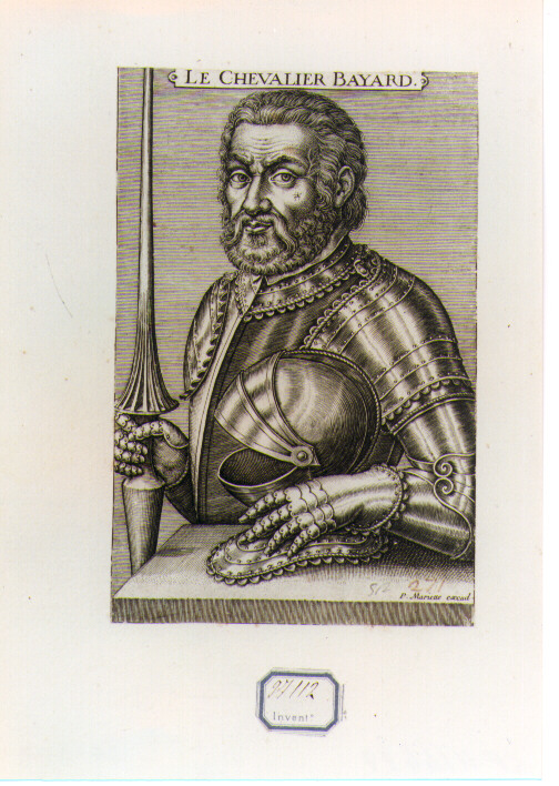 ritratto d'uomo (stampa) di Mariette Pierre-Jean (CERCHIA) (sec. XVIII)