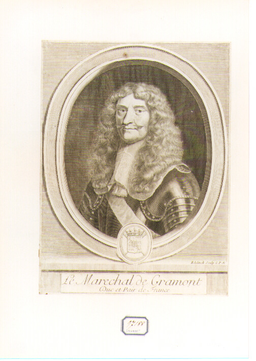ritratto d'uomo (stampa) di Edelink Gerard (secc. XVII/ XVIII)
