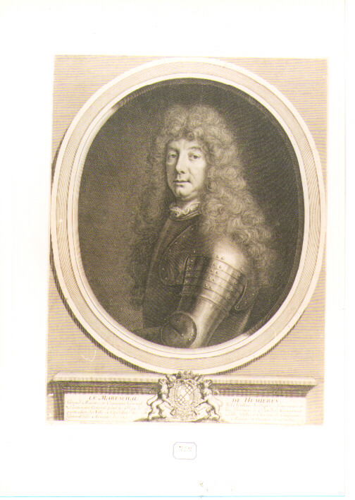 ritratto d'uomo (stampa) di Lubin Jacques, Voet Ferdinand (sec. XVII)