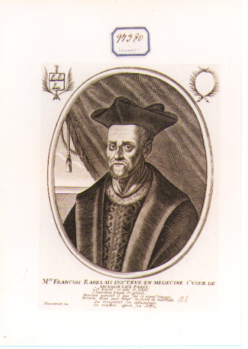 ritratto d'uomo (stampa) di Moncornet Balthasar (CERCHIA) (sec. XVII)