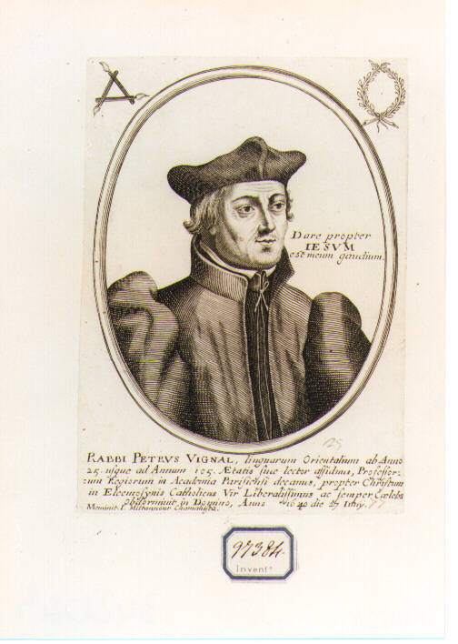 ritratto d'uomo (stampa) - ambito francese (sec. XVII)