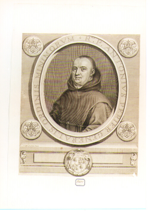 ritratto d'uomo (stampa) di Giffart Pierre (sec. XVIII)
