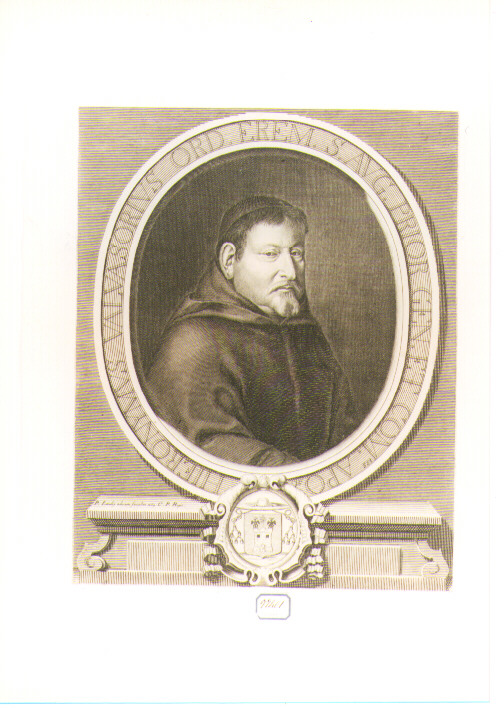 ritratto d'uomo (stampa) di Landry Pierre (sec. XVII)