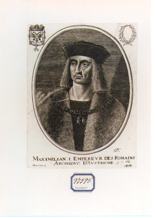 ritratto d'uomo (stampa) di Moncornet Balthasar (CERCHIA) (sec. XVII)