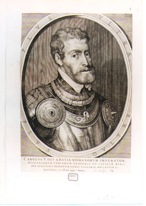 ritratto d'uomo (stampa) di Hondius Jodocus I (CERCHIA) (secc. XVI/ XVII)