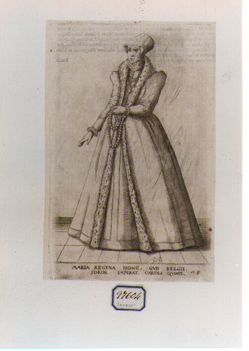 ritratto di donna (stampa) di Van Sichem Christoffel II (CERCHIA) (sec. XVII)