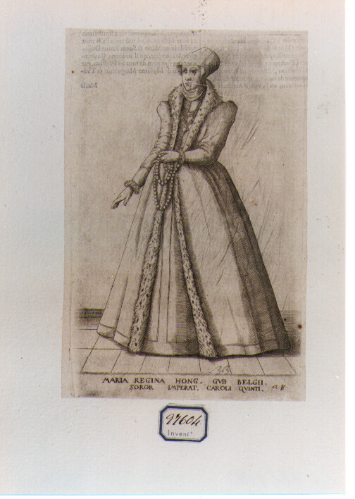 ritratto di donna (stampa) di Van Sichem Christoffel II (CERCHIA) (sec. XVII)