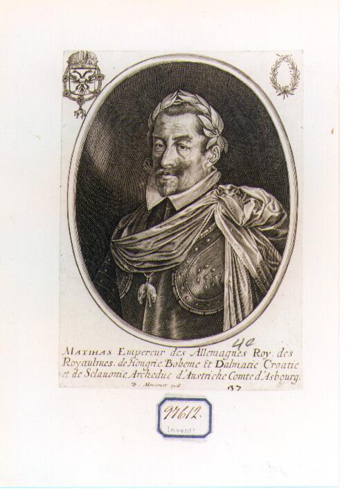 ritratto d'uomo (stampa) di Moncornet Balthasar (CERCHIA) (sec. XVII)