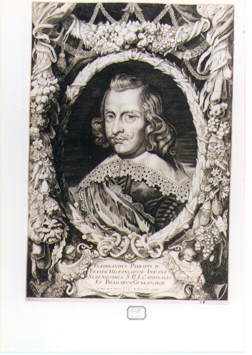 ritratto d'uomo (stampa) di Moncornet Balthasar (CERCHIA) (sec. XVII)