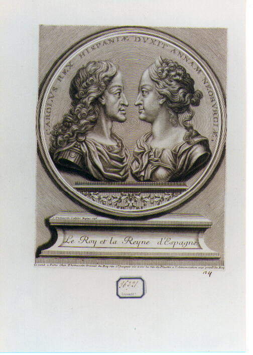 ritratto d'uomo (stampa) di Thomassin Simon (sec. XVII)