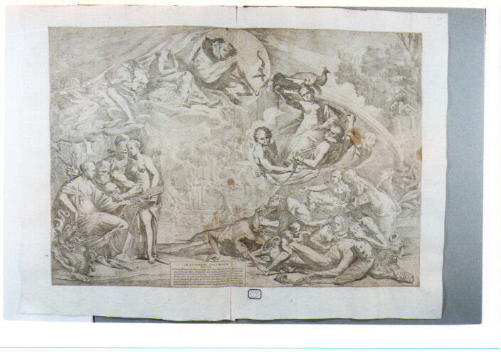 allegoria dell'estate (stampa) di Testa Pietro detto Lucchesino (sec. XVII)