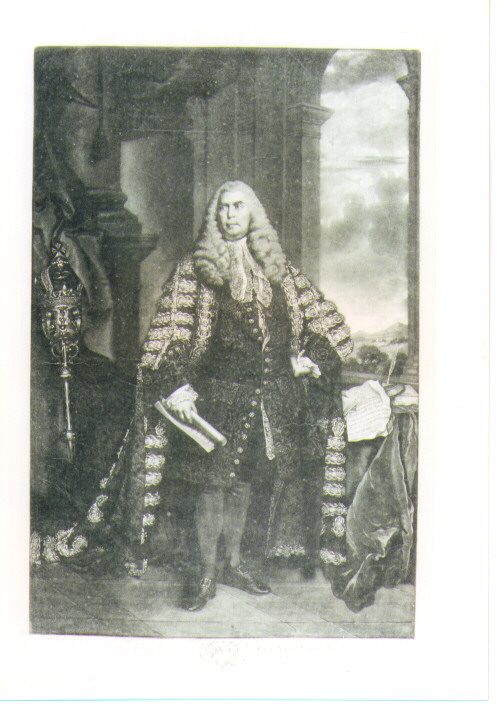 Ritratto di Sir John Cust (stampa) di Watson James, Reynolds Joshua (sec. XVIII)