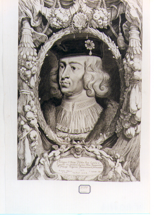 ritratto di Filippo I di Castiglia (stampa) di Soutman Pieter Claesz, Suyderhoef Jonas (sec. XVII)
