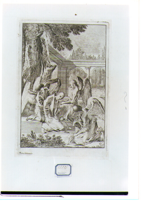 figura maschile (stampa) di Testa Pietro detto Lucchesino (sec. XVII)