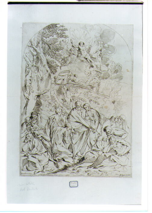 San Pietro (stampa) di Testa Pietro detto Lucchesino (sec. XVII)