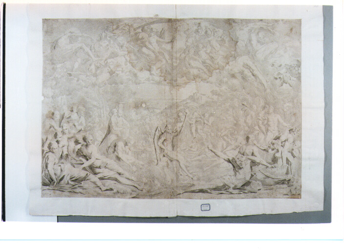 allegoria della primavera (stampa) di Testa Pietro detto Lucchesino (sec. XVII)