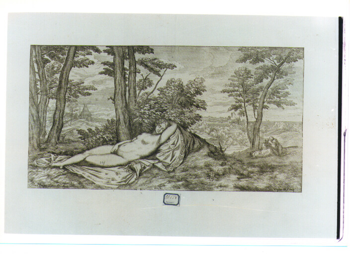 paesaggio (stampa) di Lefèvre Valentin (sec. XVII)