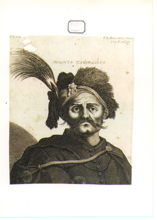 ritratto d'uomo (stampa) di David Jerome (sec. XVII)