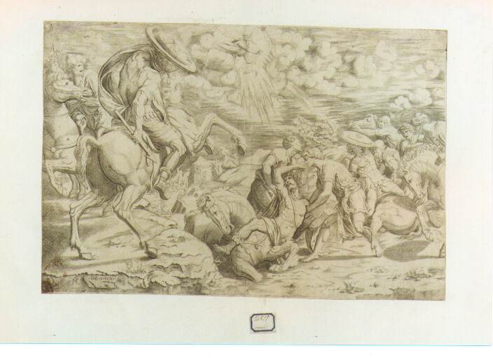 conversione di San Paolo (stampa) - ambito italiano (sec. XVI)