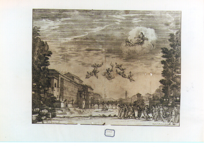 veduta di città (stampa) di Desbois Martial (sec. XVIII)