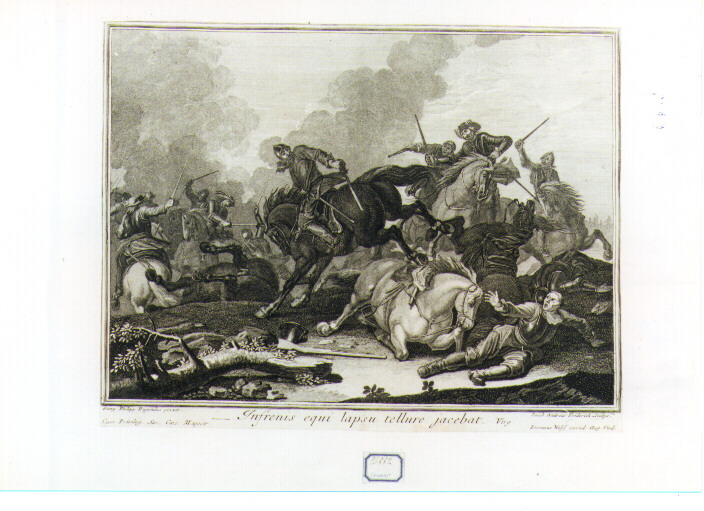 scena di battaglia (stampa) di Rugendas Georg Philipp (sec. XVIII)