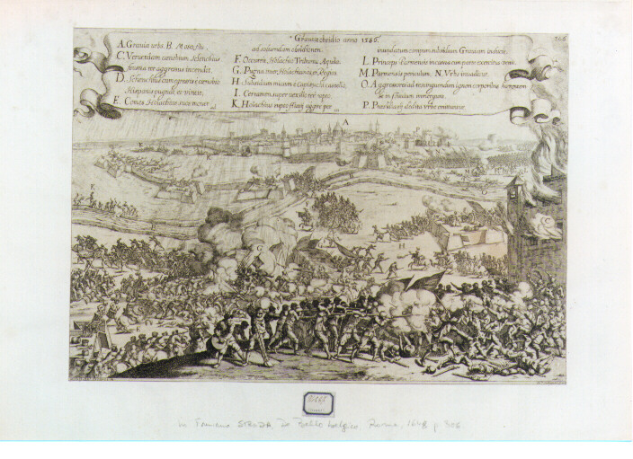 scena di battaglia (stampa) di Collignon François (sec. XVII)