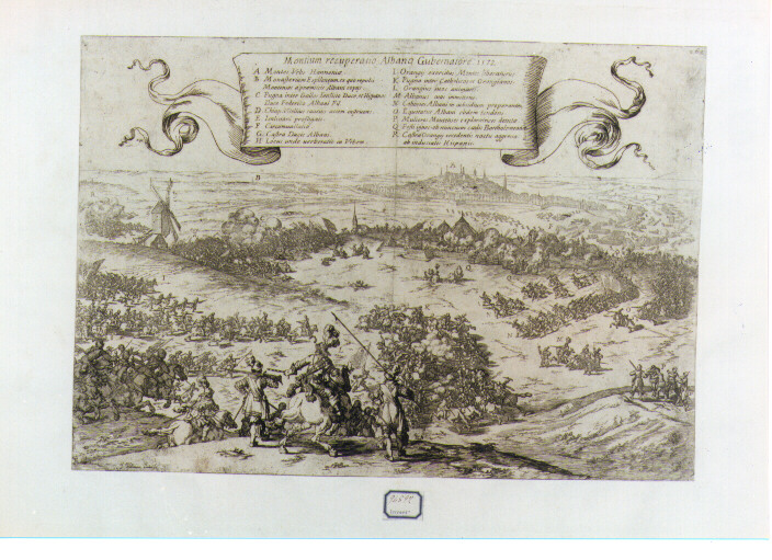 scena di battaglia (stampa) di Baur Johann Wilhelm (sec. XVII)