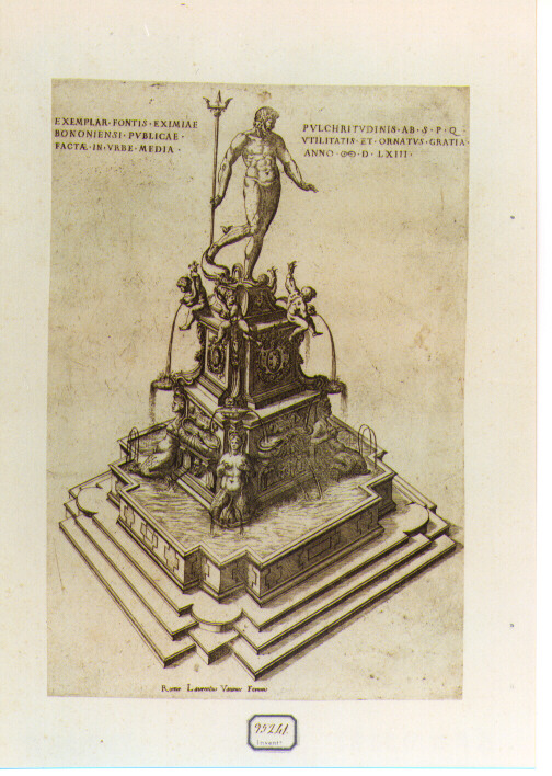 fontana della vita (stampa) di Vaccari Lorenzo (sec. XVI)