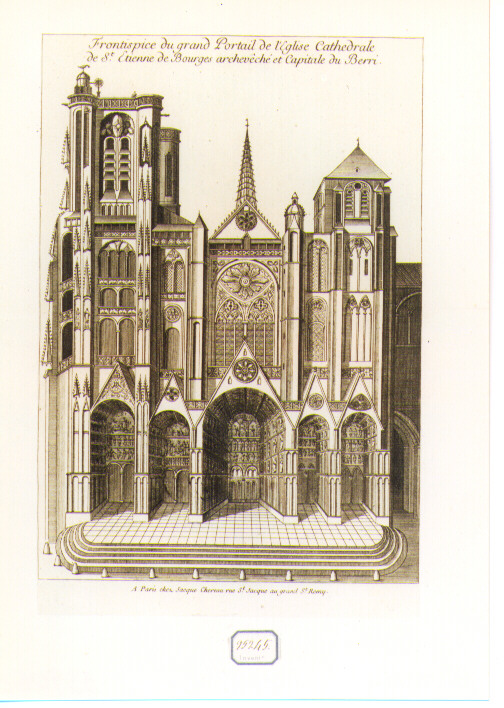 architettura (stampa) - ambito francese (seconda metà sec. XVIII)