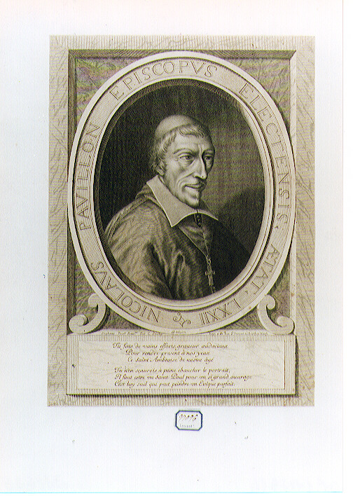 ritratto d'uomo (stampa) di Picart Etienne (sec. XVIII)