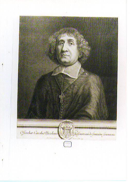 ritratto d'uomo (stampa) di Masson Antoine (sec. XVII)