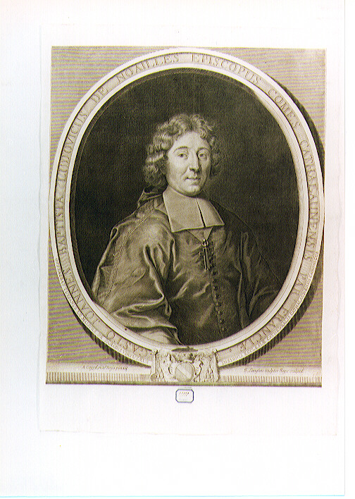 ritratto d'uomo (stampa) di Coypel Antoine, Langlois Jean (sec. XVIII)