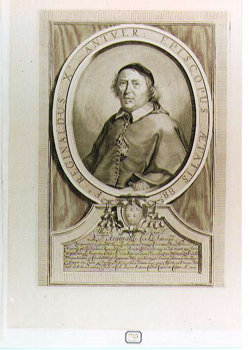 ritratto d'uomo (stampa) di Vermeulen Cornelis (sec. XVIII)