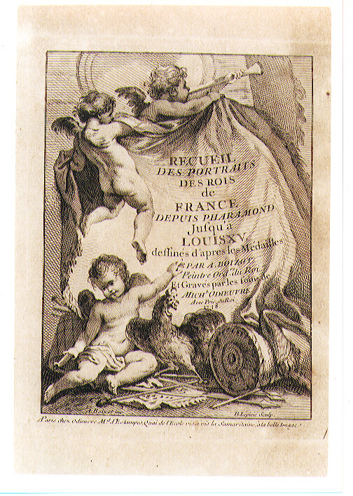 putti (stampa) di Lépicié Bernard (sec. XVIII)