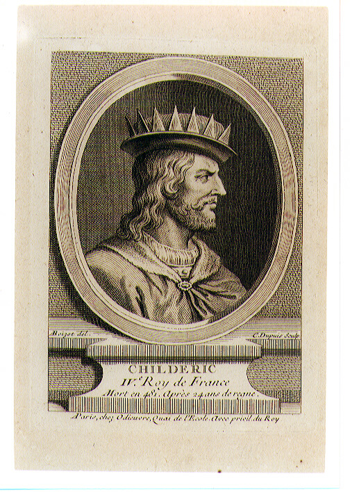 ritratto d'uomo (stampa) di Dupuis Charles (sec. XVIII)