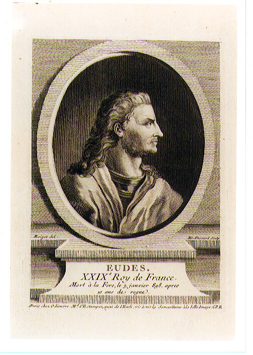 ritratto d'uomo (stampa) di Fessard Etienne (sec. XVIII)