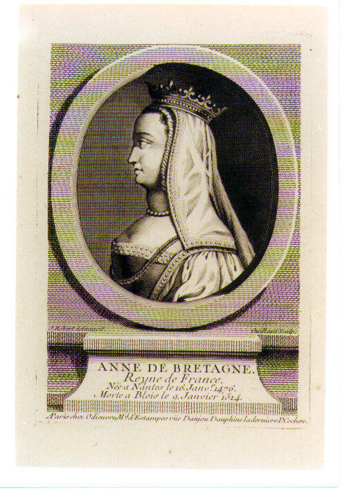 ritratto d'uomo (stampa) di Gaillard René, Robert Jean (sec. XVIII)