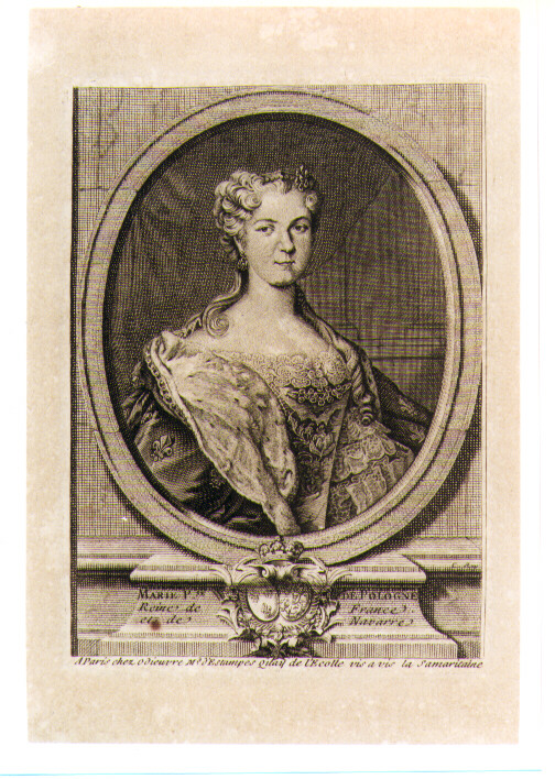 ritratto di donna (stampa) di Roy Claude (sec. XVIII)