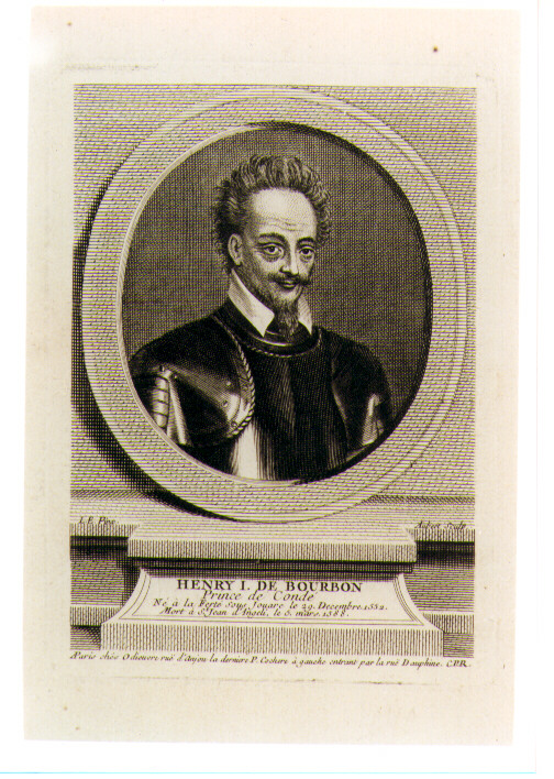 ritratto d'uomo (stampa) di Aubert Jean (sec. XVIII)