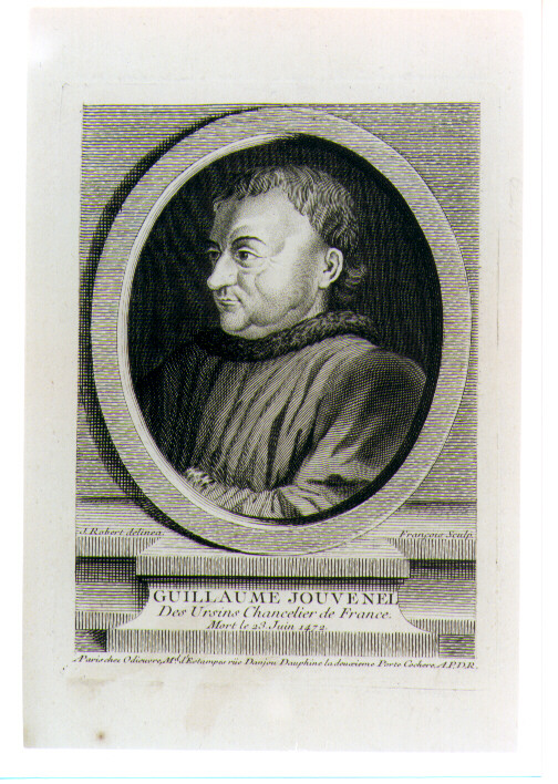 ritratto d'uomo (stampa) di Robert Jean, François Jean Charles (sec. XVIII)