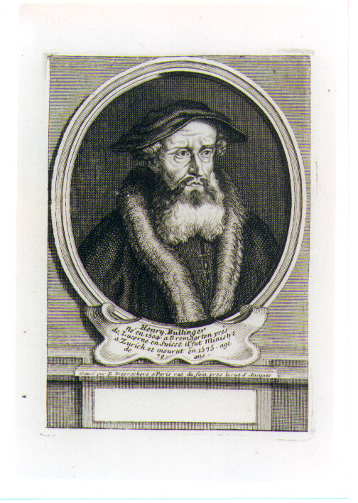 ritratto d'uomo (stampa) di Desrochers Etienne Jehandier (sec. XVIII)