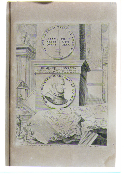 ritratto d'uomo (stampa) di Odieuvre Michel (CERCHIA) (sec. XVIII)